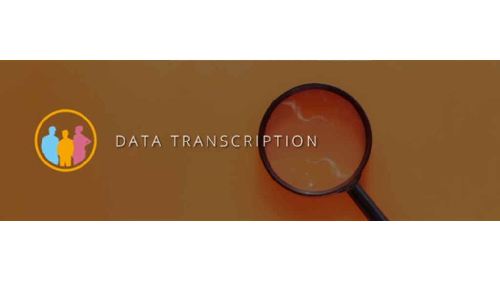 data transcription